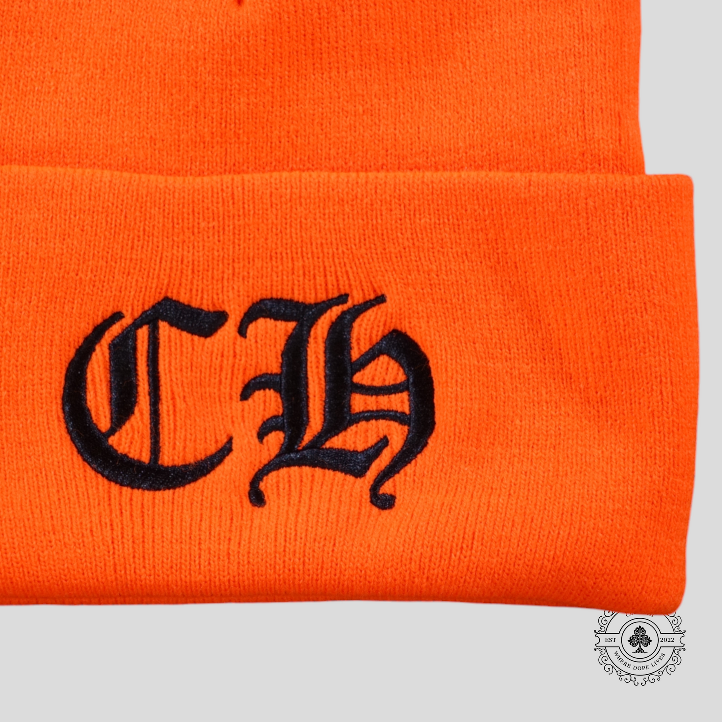 Chrome Hearts CH Beanie in Orange