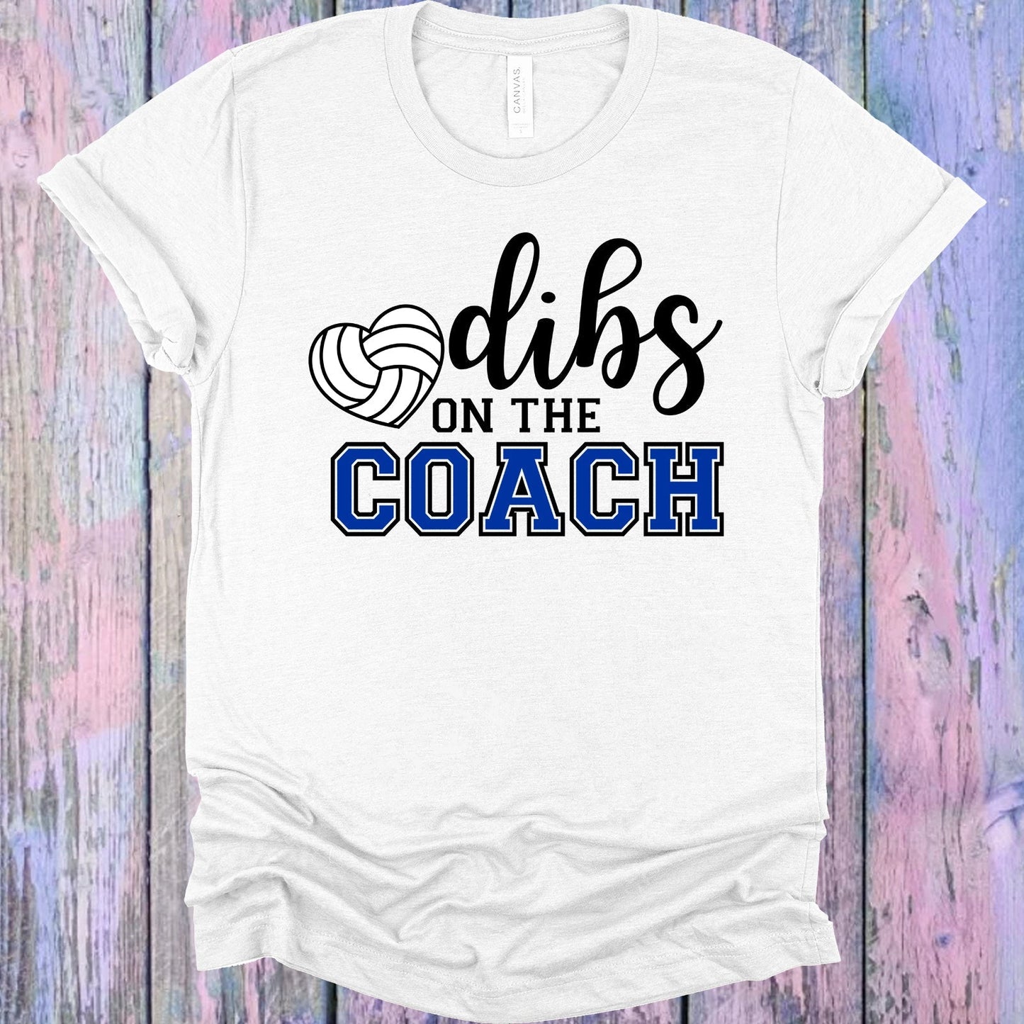 Dibs on the Coach Volleyball Graphic Tee