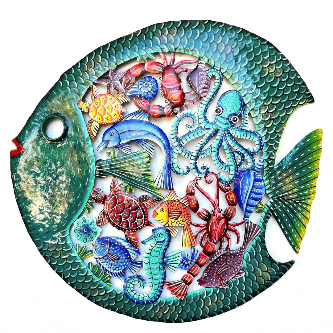 Jumbo Green Fish