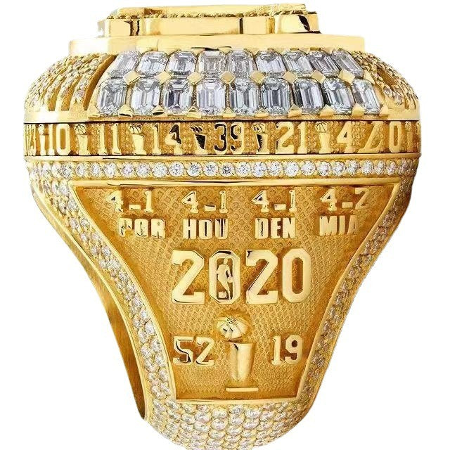 Los Angeles Lakers Alloy Ring Gift Men's Ring Stainless Steel Jewelry