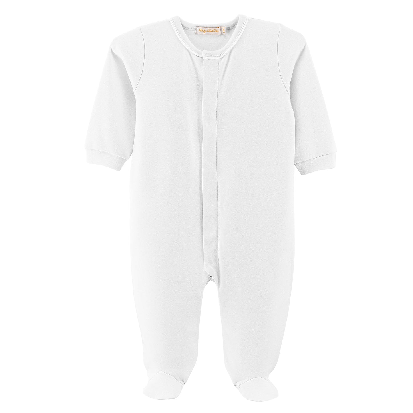 Baby Club Chic - Footie with Piping Trim