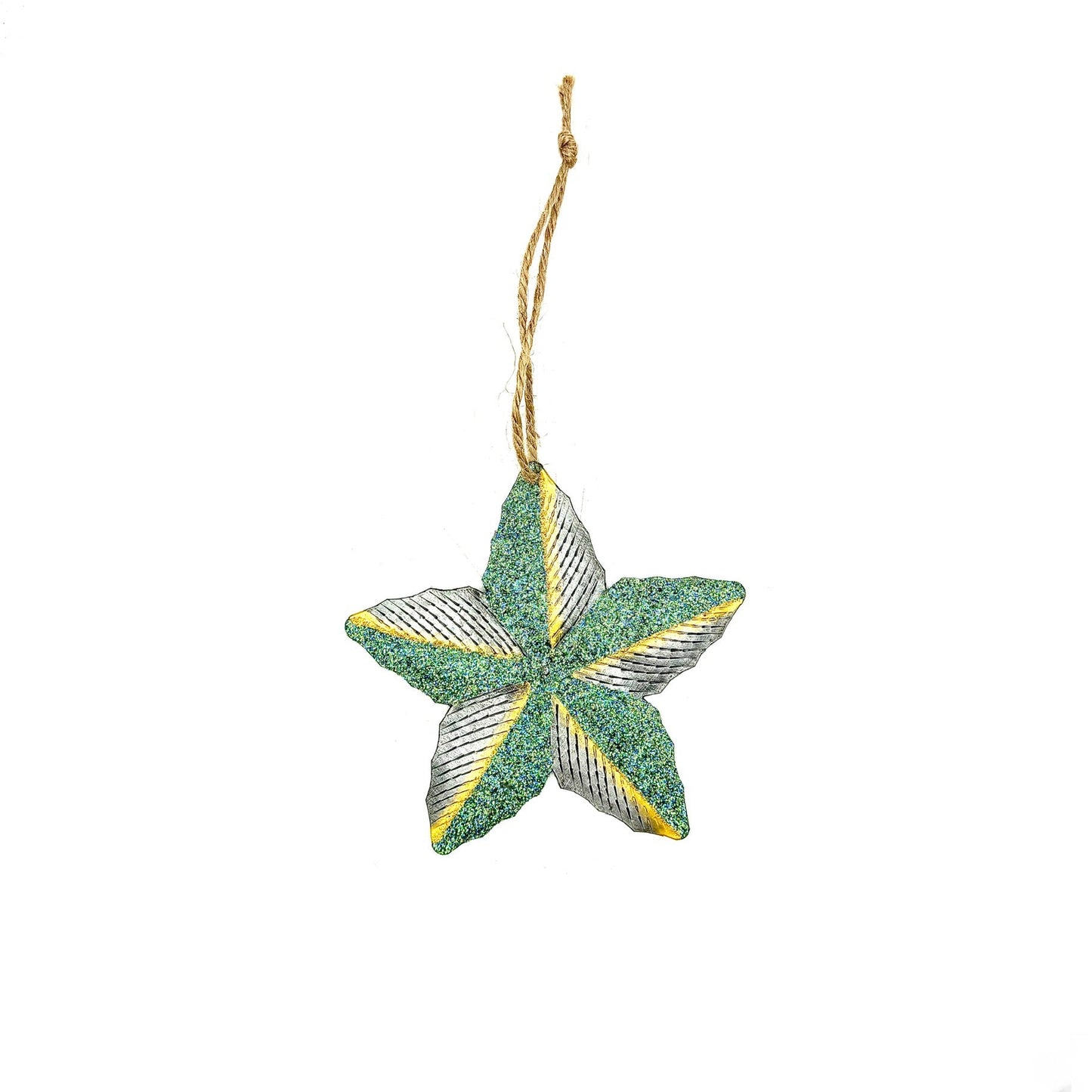 Glitter Flower Ornament