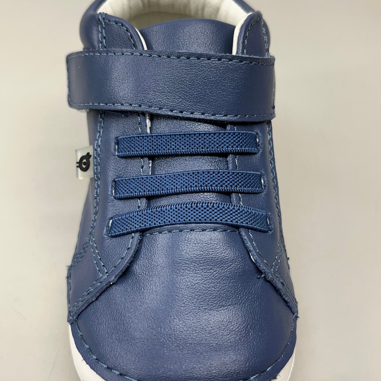 OLD SOLES Baby Rainbow Champster Leather Shoe Sz 19 US 3 Petrol/Snow/Jade/Gris #4091