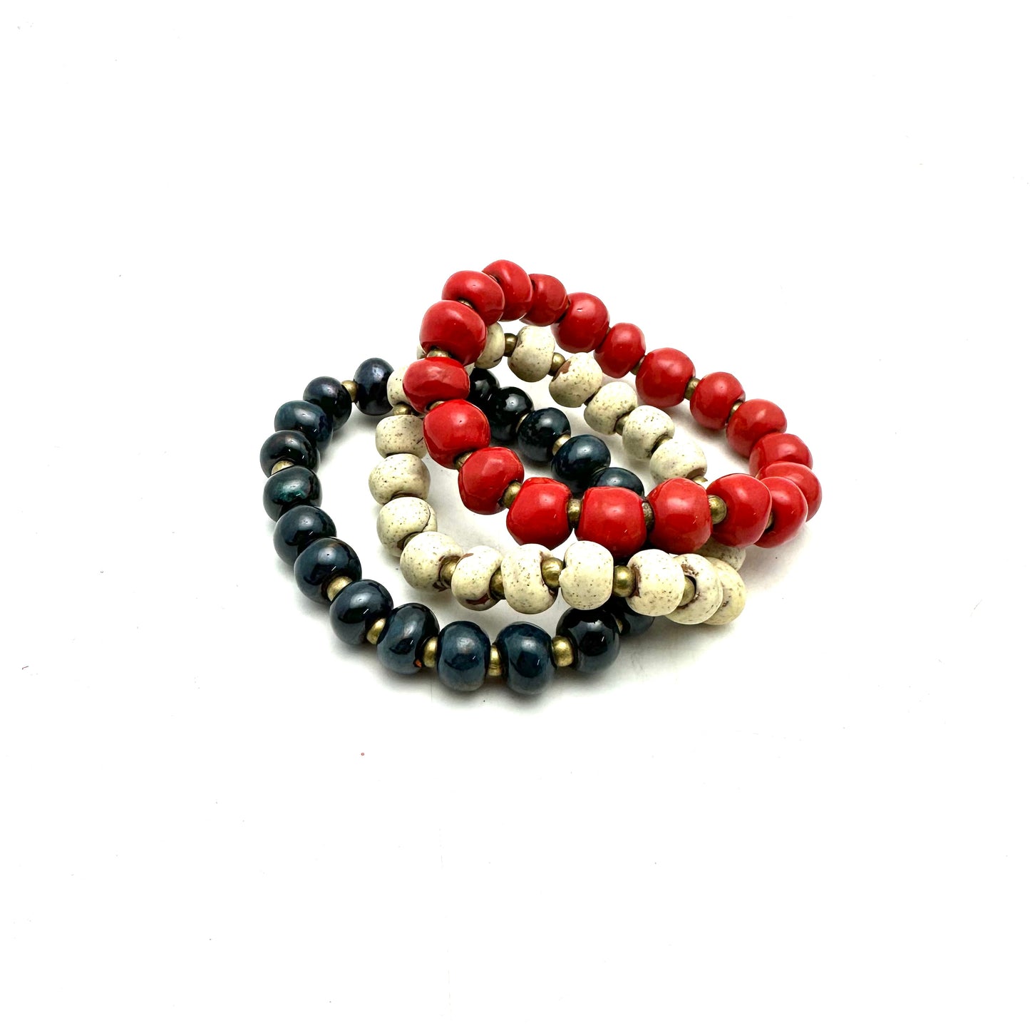 Old Americana Bracelet Stack