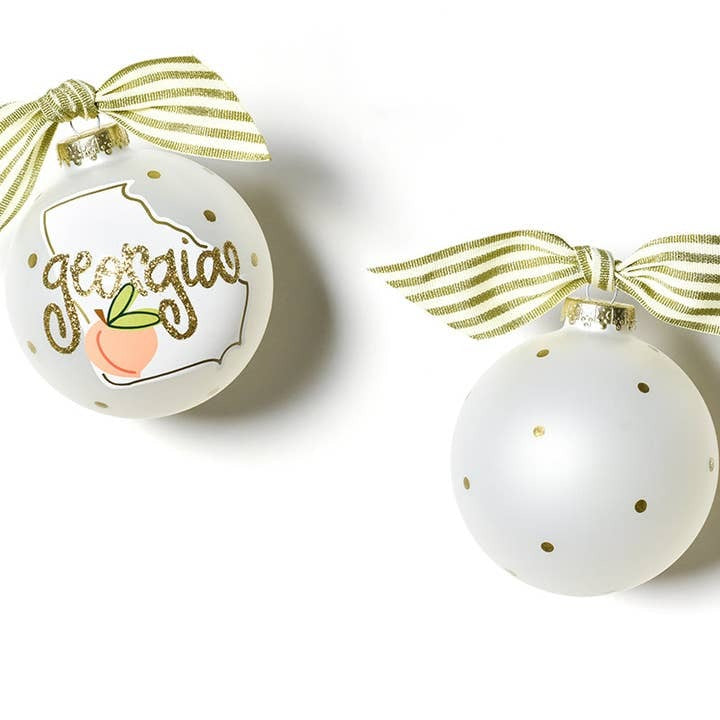 Georgia Glass Ornament-0