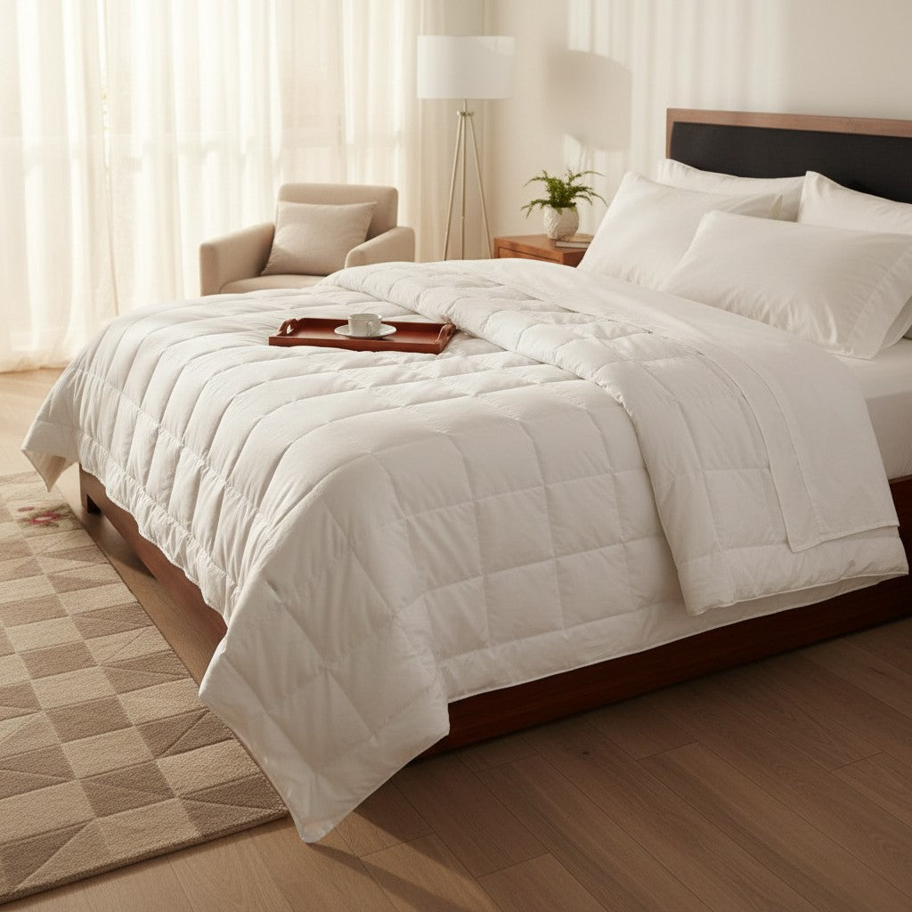 GHC Collection Heavy Weight Duvet Inserts Baffle Box Design-1