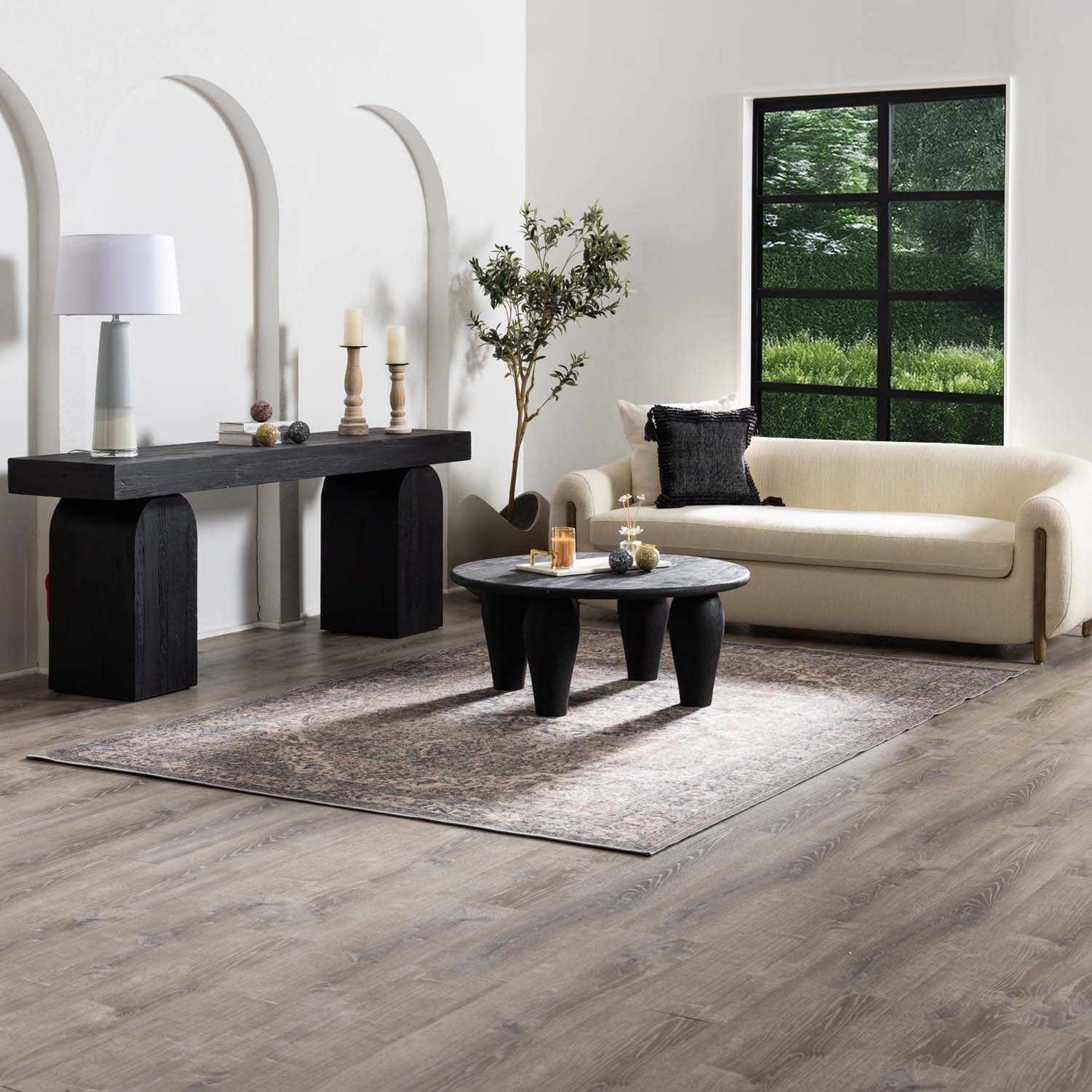 Greenpoint Dusty Blue Washable Rug-6