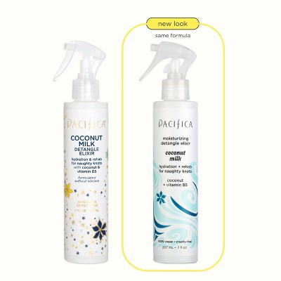 Pacifica Coconut Milk Leave on Detangling and Repair Spray 7 fl oz - New