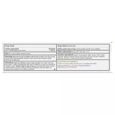 Rembrandt Deeply White + Peroxide Whitening Toothpaste with Fluoride 3.5oz/2pk - New
