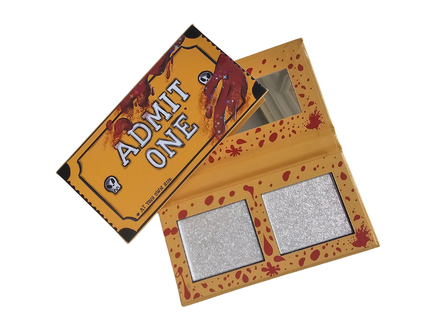 Get your Ticket X Sydney Nicole- silver eyeshadow glitter eyeshadow