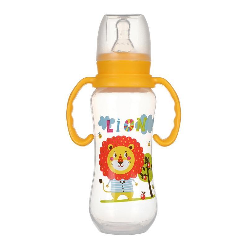 Baby Durable Infant Nursing Bottle Feeding Cup With Grip High Quality Nipple Baby Feeding Bottle