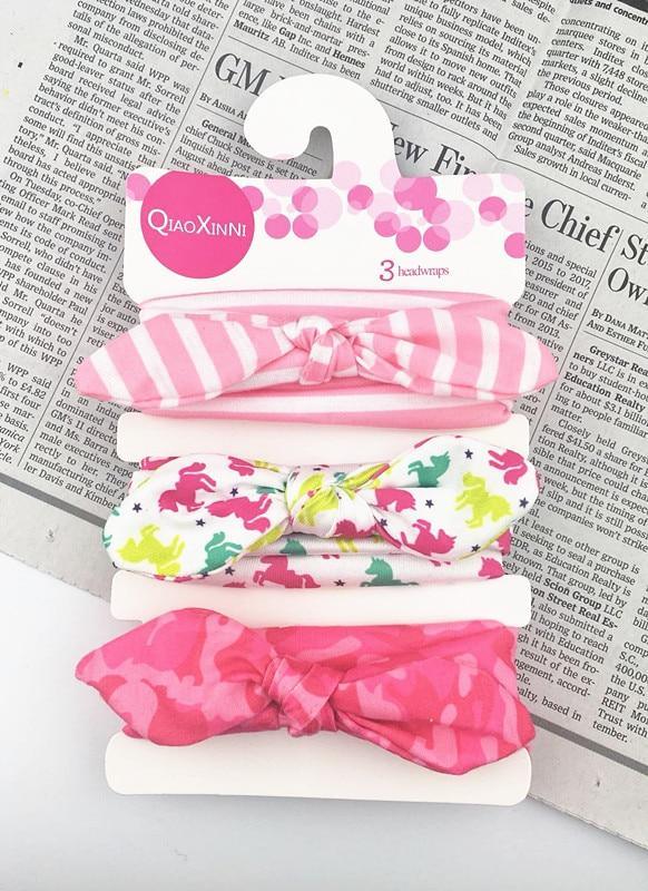 Modern Handamde Luxury Set Baby Girl Headband Bow For Newborn Babies Hair Band Elastic Accessories Cotton Headwear For Girls
