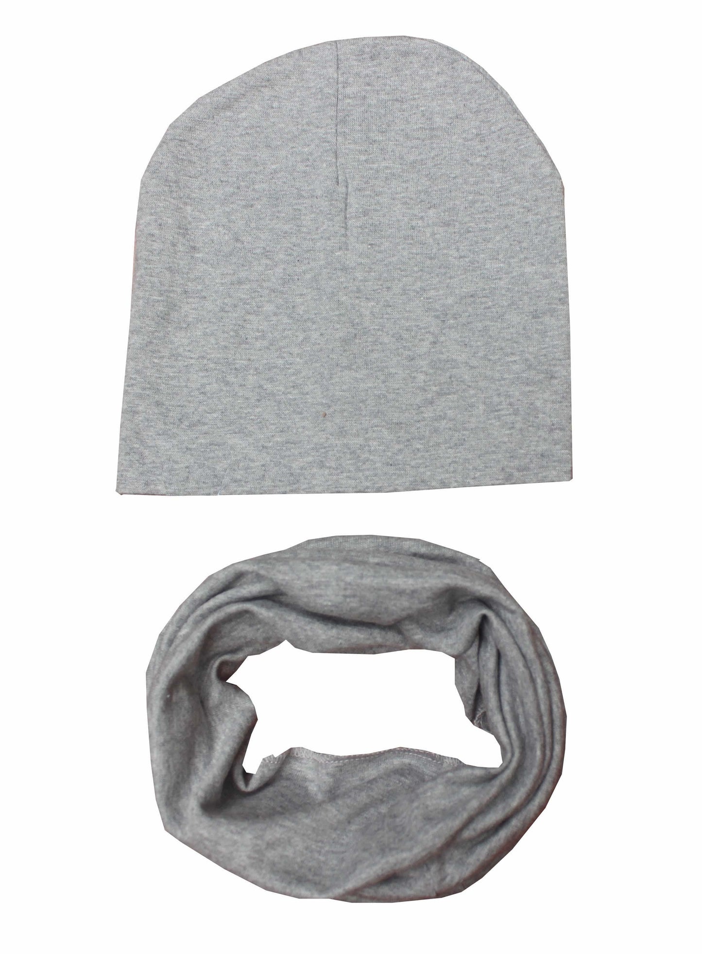 Baby Boys & Girls Cap Cotton Scarf Beanie Infant Knitted For Toddlers Children Set For Baby Kids