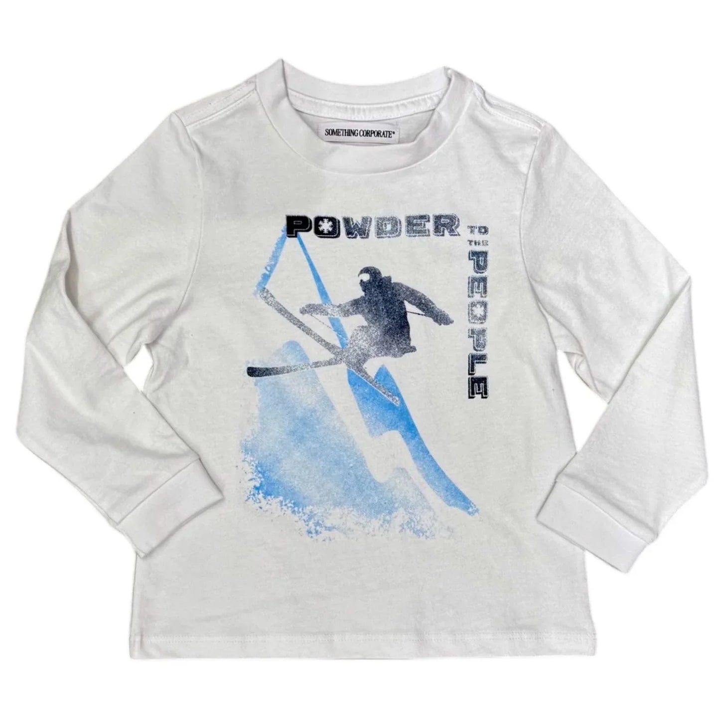 Something Corporate - Powder People L/S Tee Big Kid (01SC225B)