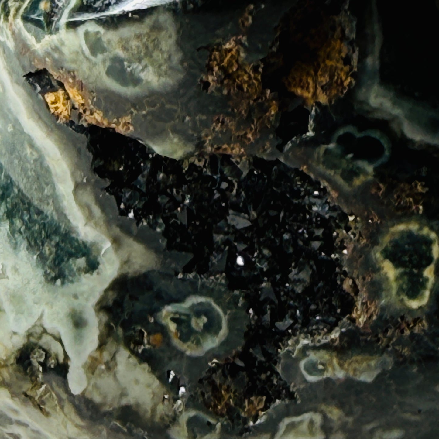 Mystery Jasper Flame Carving – Handpicked Polished Statement Piece (No Sub-Variety Selection)