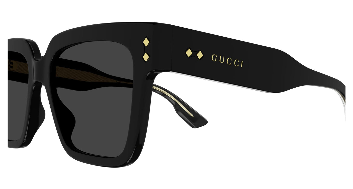 Gucci GG1084S‑001 54 Men’s Sunglasses | Black Acetate Metal Frame | Authentic Luxury (UPC 889652378497)