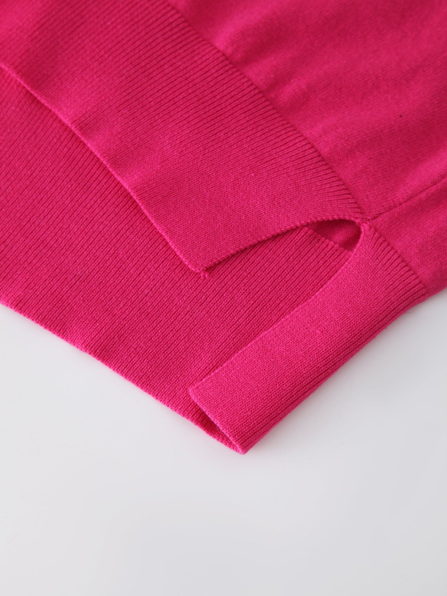 Oversized Lightweight Sweater-Pink-4