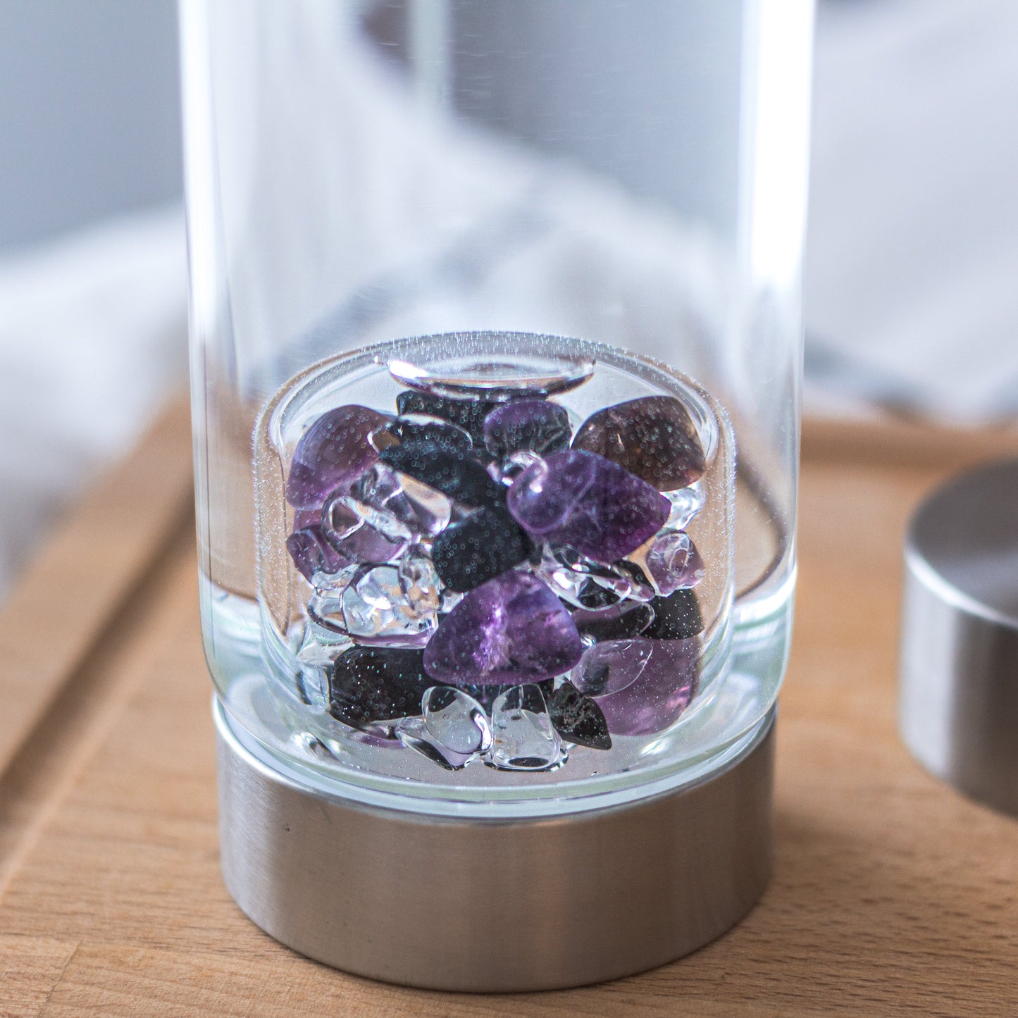 ViA GUARDIAN | Amethyst, Black Tourmaline & Clear Quartz
