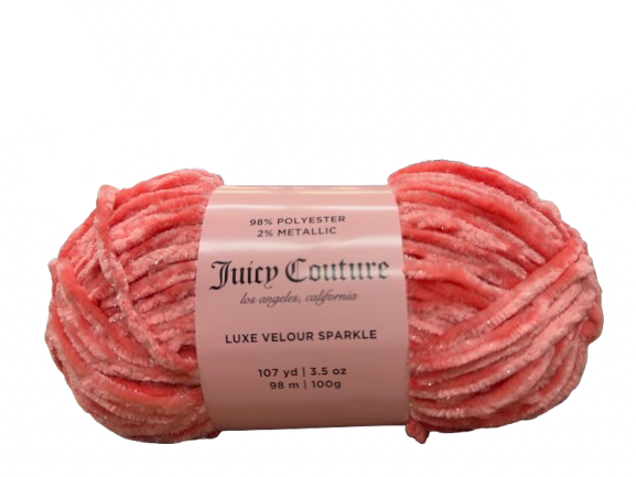 Juicy Couture Luxe Velour Sparkle Yarn - 107 Yards-9