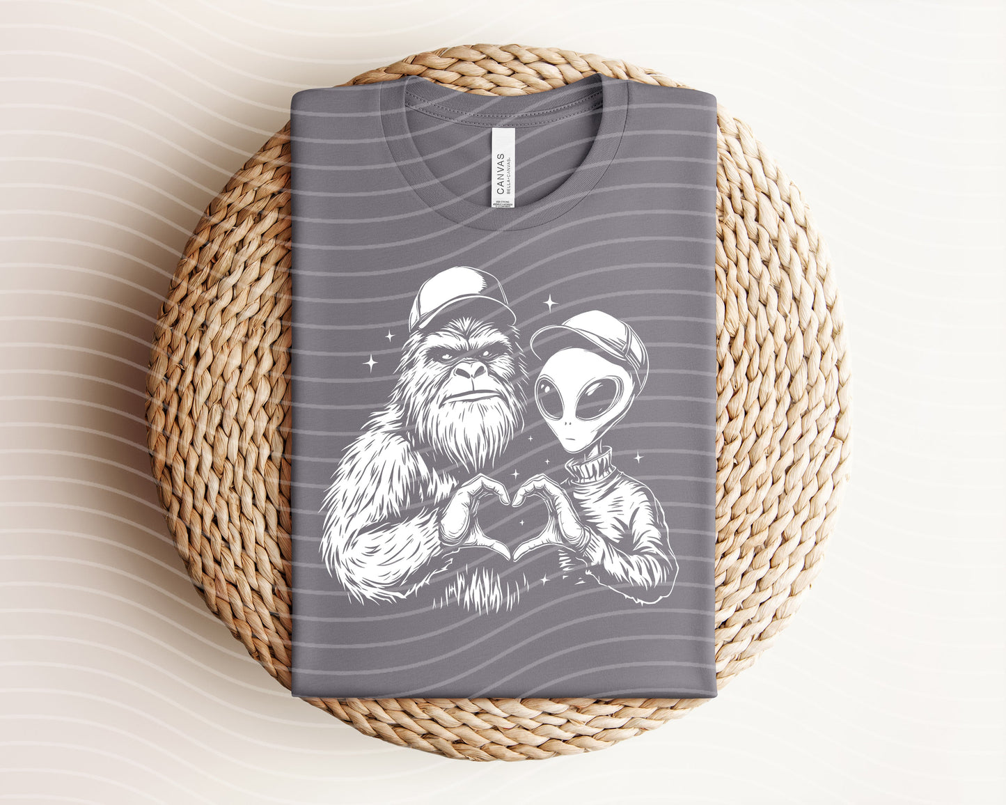 Bigfoot Alien Graphic Tee