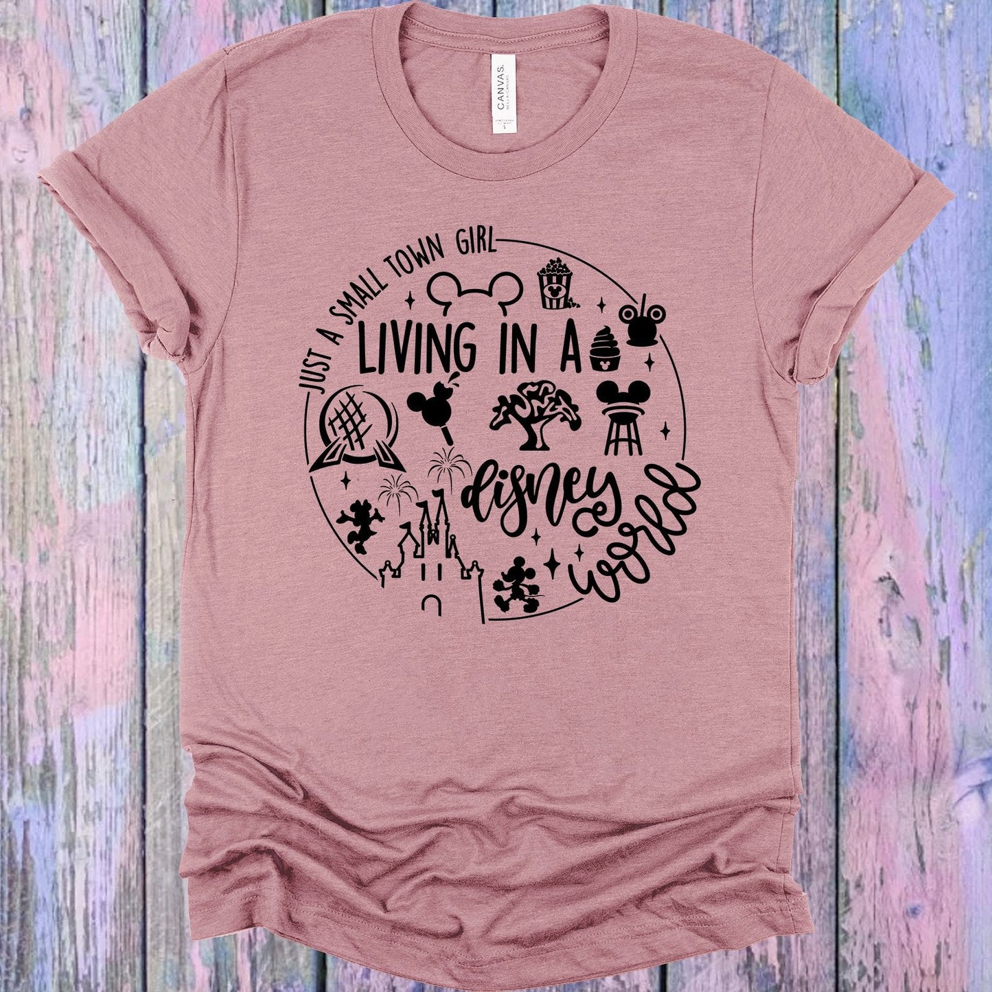 Just a Small Town Girl Living in a World Graphic Tee