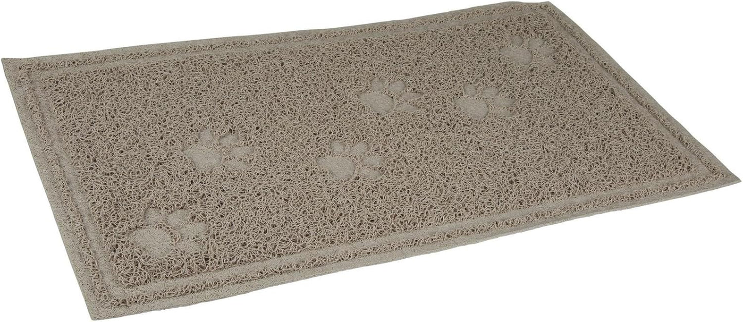Litter Mat with Paw Design