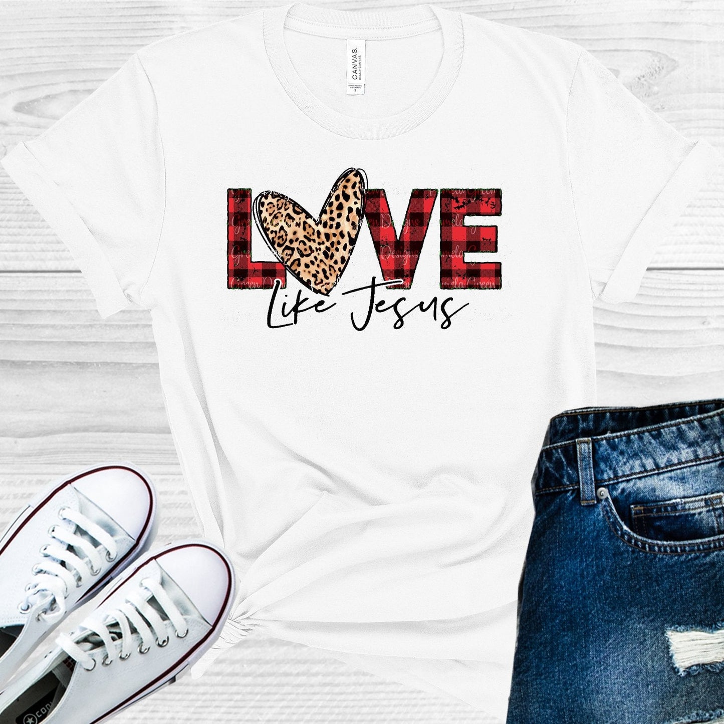 Love Like Jesus Graphic Tee