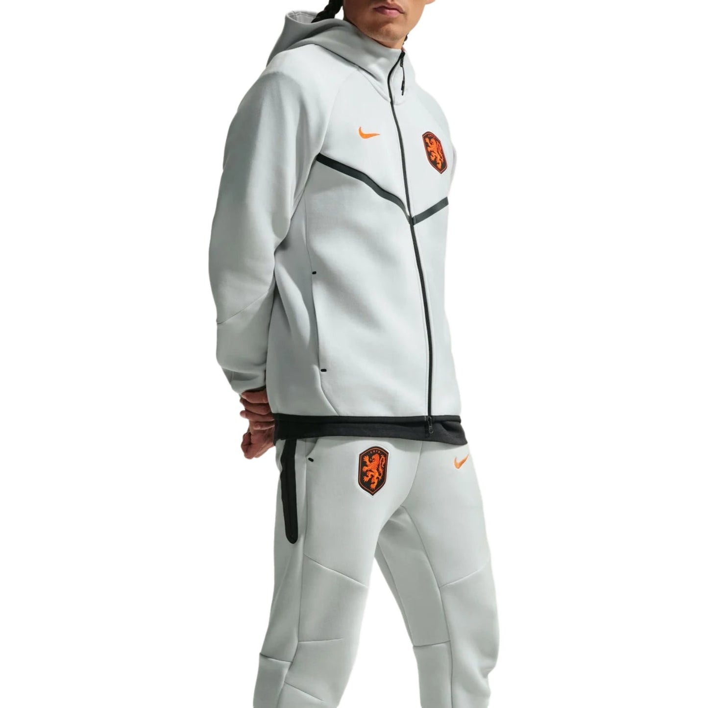 Netherlands Tech Fleece presentation soccer tracksuit 2026/27 - Nike-4