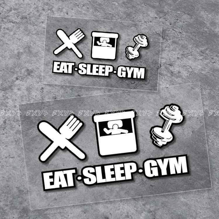 EAT!SLEEP!GYM!Sticker