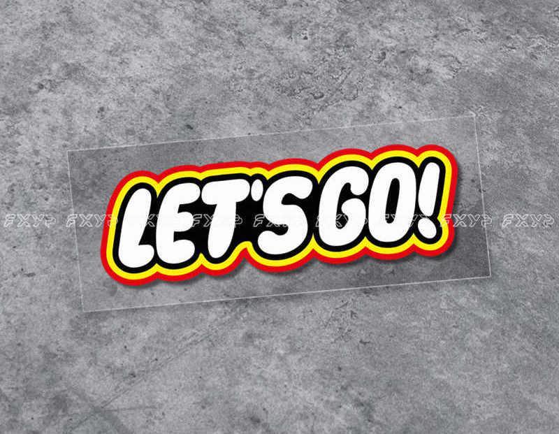 LET‘S GO!STICKER
