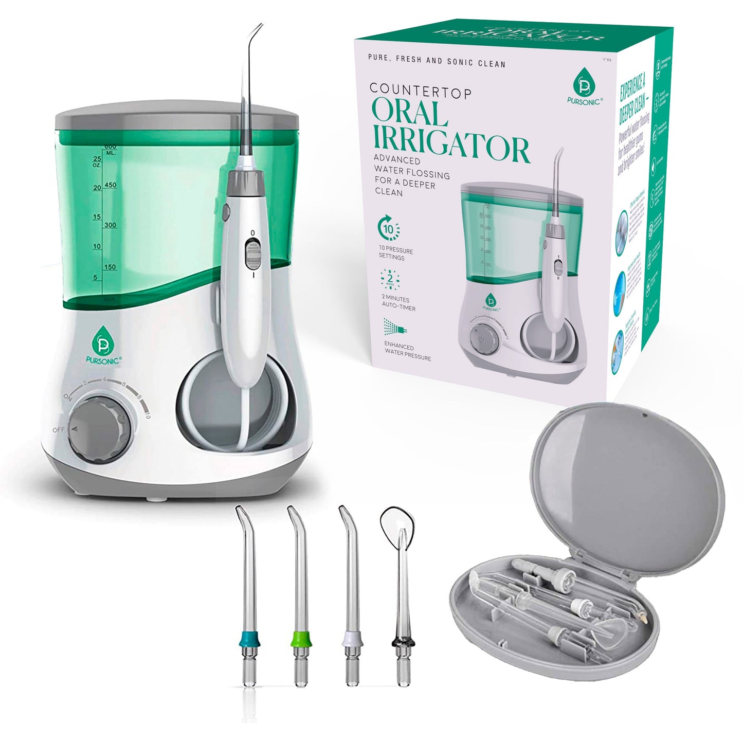 OI-200 Professional Counter Top Oral Irrigator Water Flosser-4