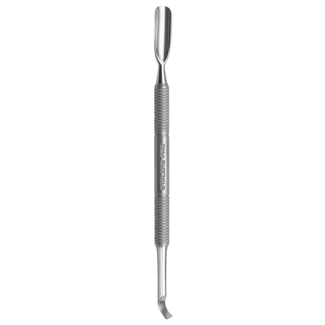 STALEKS PRO EXPERT CUTICLE PUSHER (ROUNDED PUSHER AND BENT BLADE) PE-30/4.2- STALEKS™-0