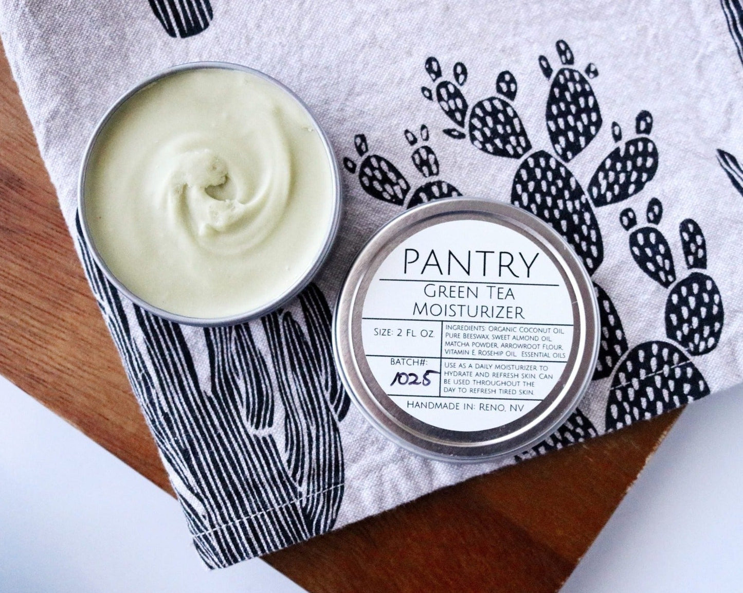 Green Tea Facial Moisturizer | Matcha + Rosehip Skin Balm