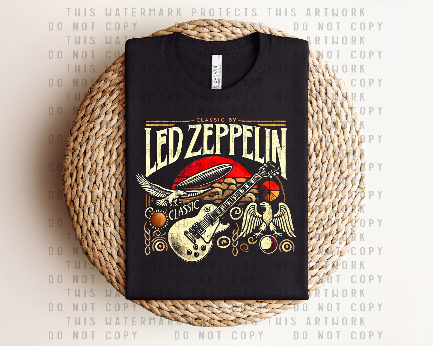 Led Zeppelin Concert Graphic Tee