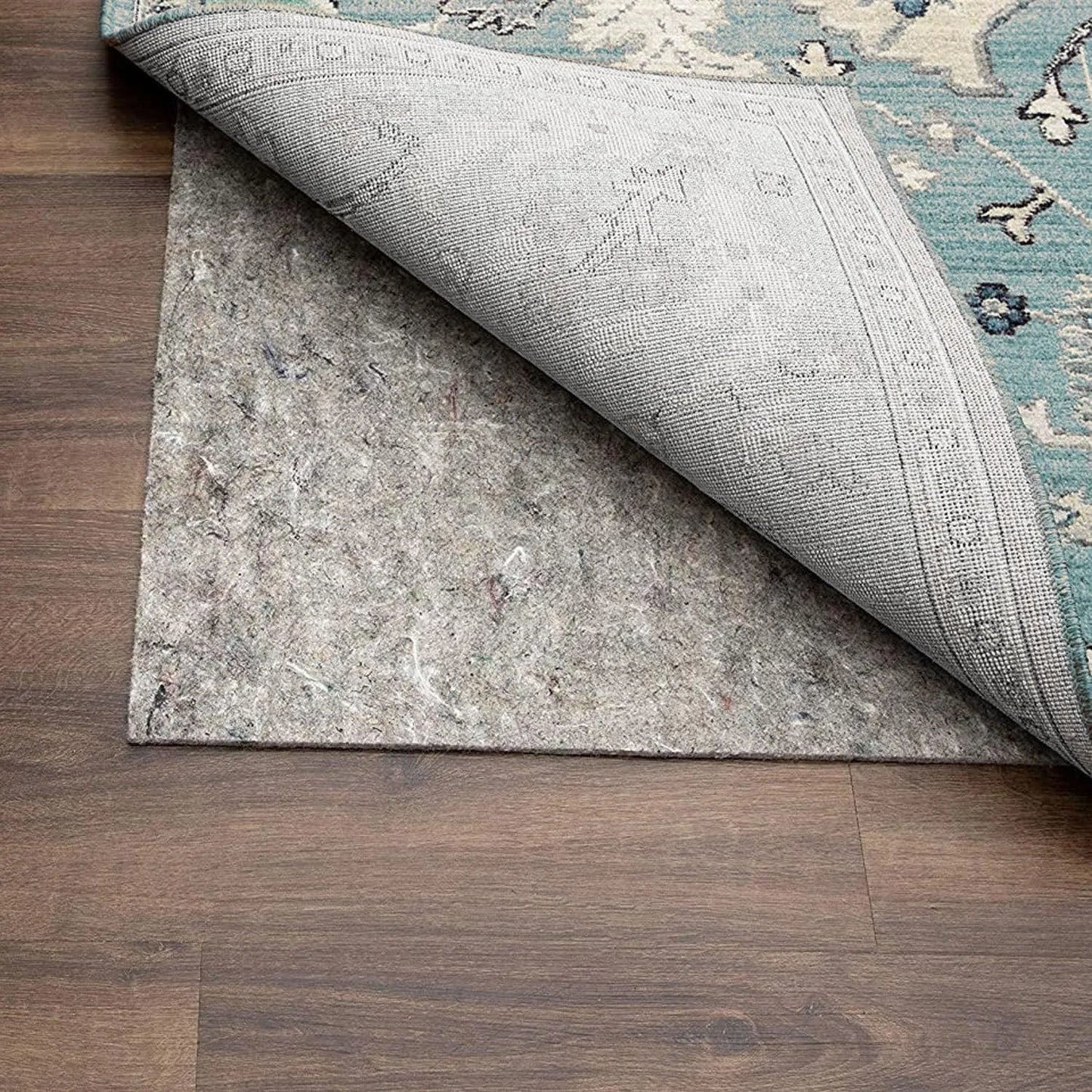 Multi Sizes LoomBloom Dual Surface Felt & Rubber Non-Slip Backing Rug Pad-2