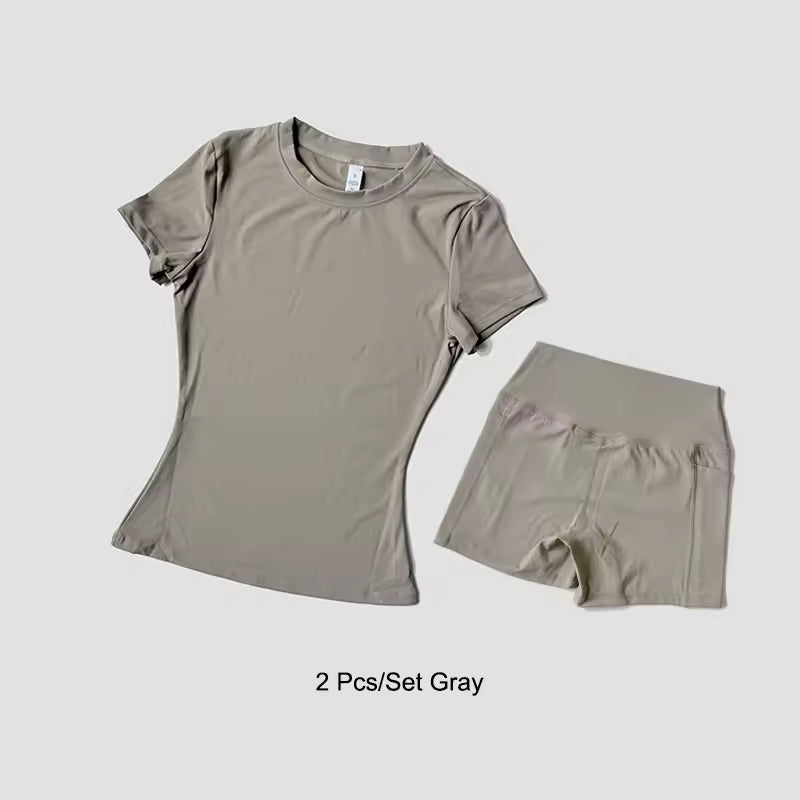 Seamless Women's Sports Yoga Set