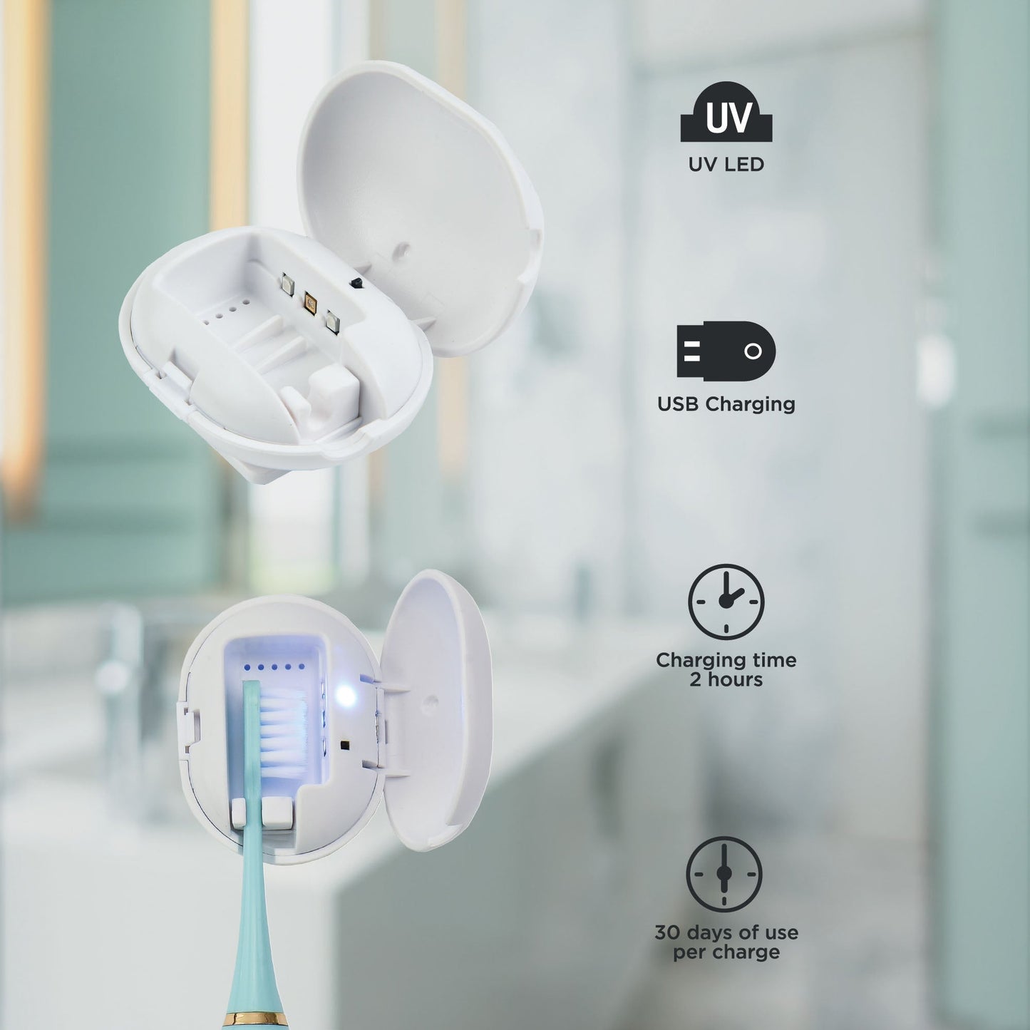 Pursonic UV Toothbrush Sanitizer & Portable Toothbrush Sterilizer Bundle – Dual Protection for a Cleaner Smile Anywhere-2