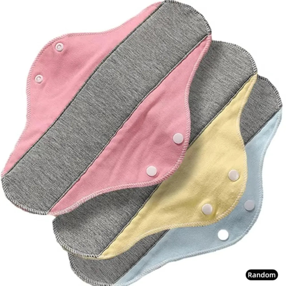 Reusable Adult Diaper Non-slip Soft Washable Panties Menstrual Cloth Sanitary Feminine Hygiene Pad Period Cotton Panty Liners