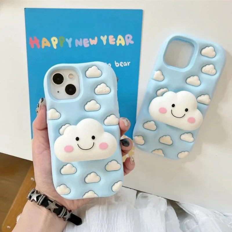 Kawaii Cloud iPhone Case