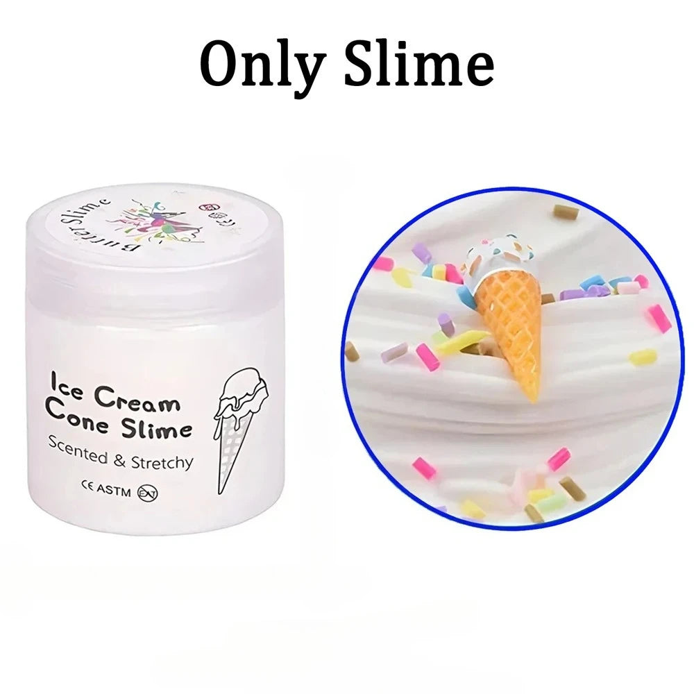 12 piece butter slime set, party gifts, prizes, puzzle toys, stress relief toy 50ml, birthday gifts for children boys and girls