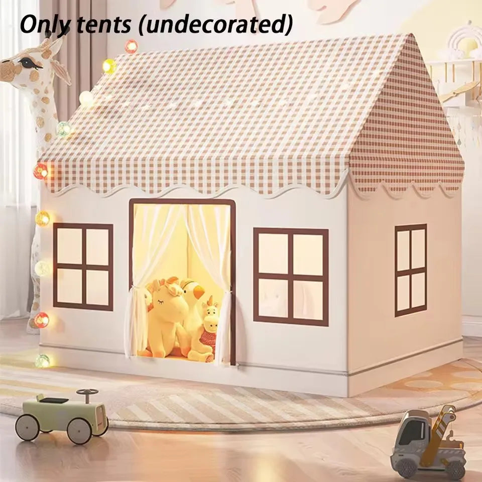INS Style Kids Play Tent - Indoor Princess Castle & Dream House Toy for Boys & Girls | Portable Baby Game Room | Cute Gift Idea