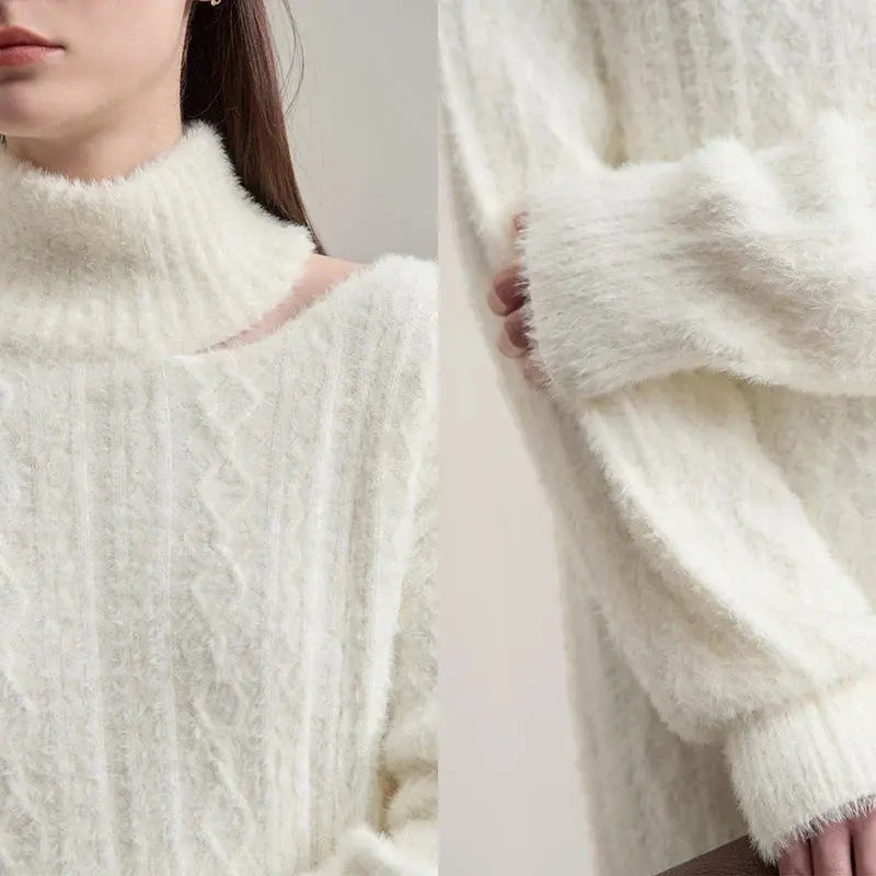 Ladies' Long Sleeve Turtleneck