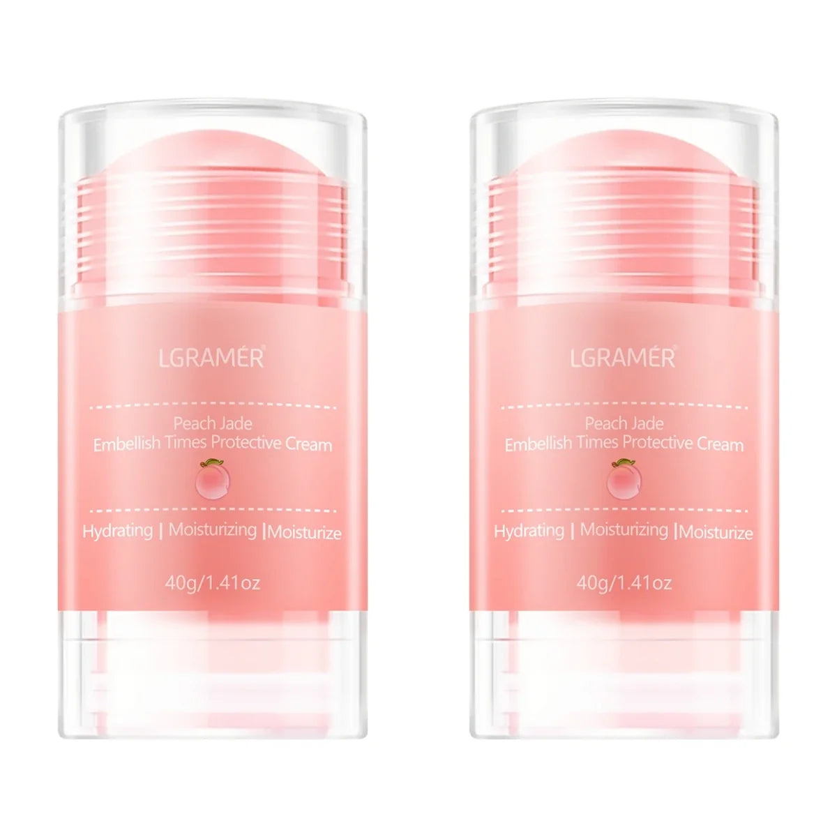 LGRAMER Peach Hand and Foot Cream Deeply moisturizes and nourishes the skin of the feet, gentle and non-irritating / anti-crack