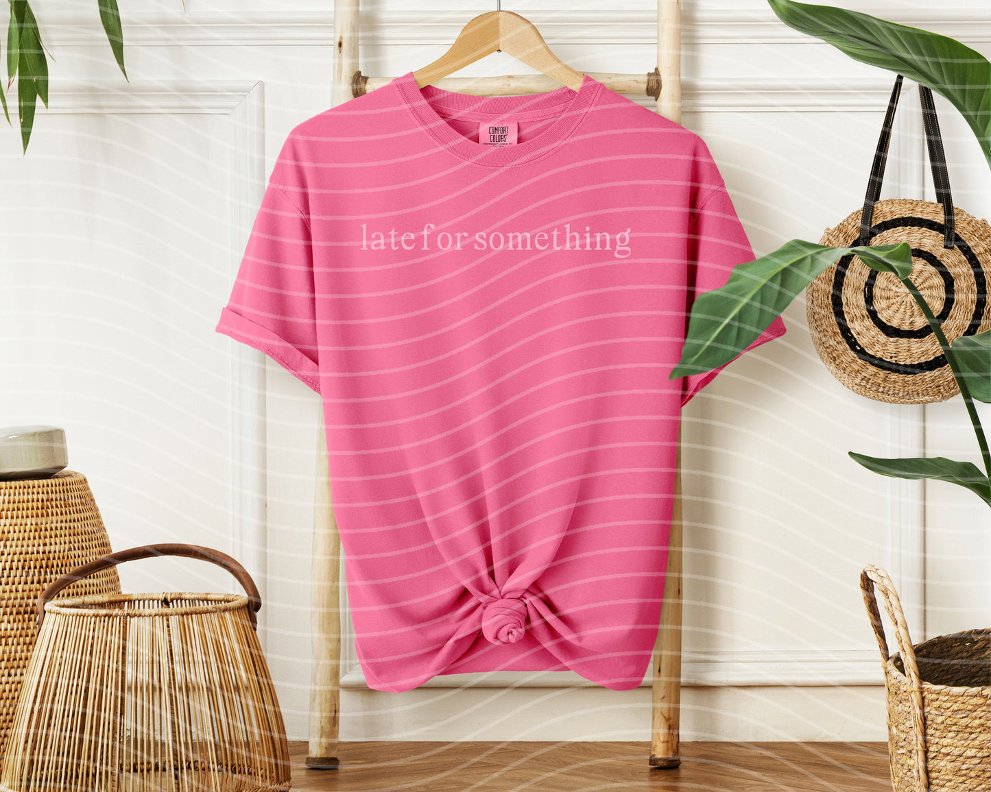 Late for Something Graphic Tee