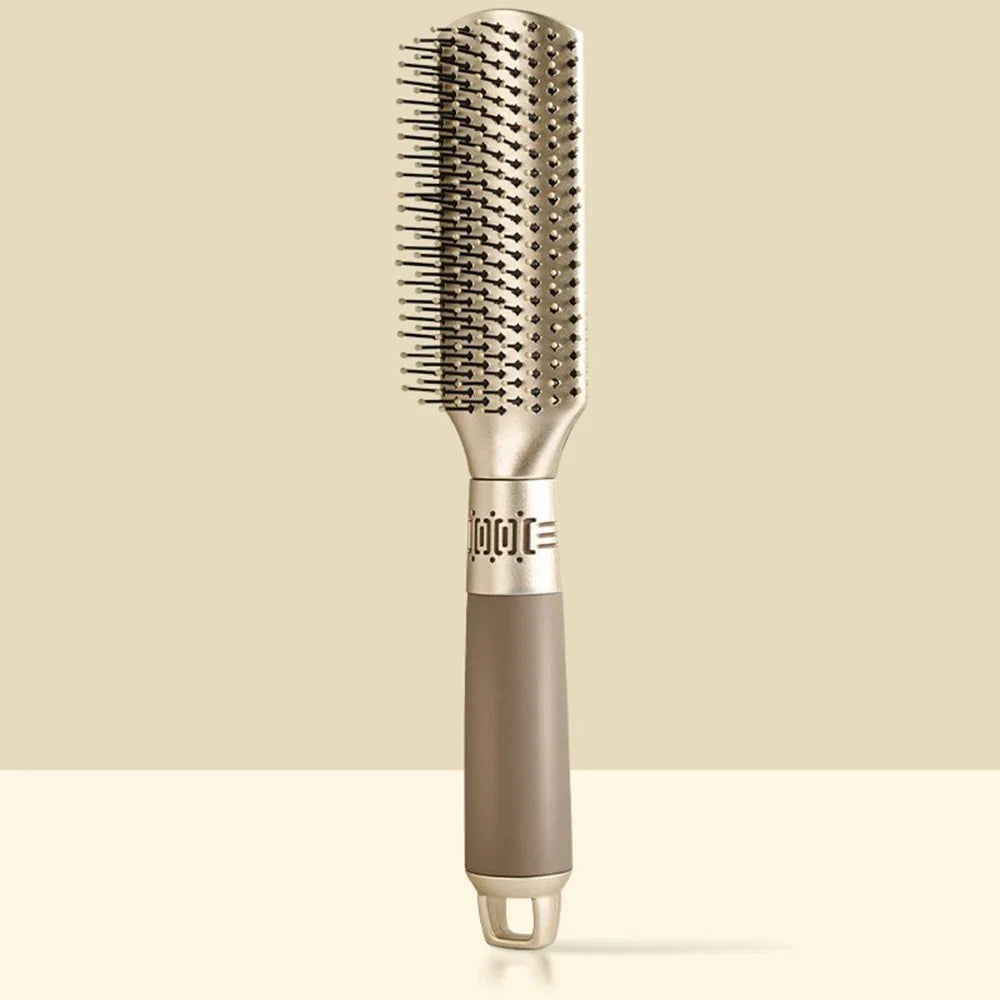 CALIYI Hair Massage Air Cushion Comb Brush Scalp Hairbrush Detangle Anti Static Salon SPA Hairdressing Styling Tool Oval Round