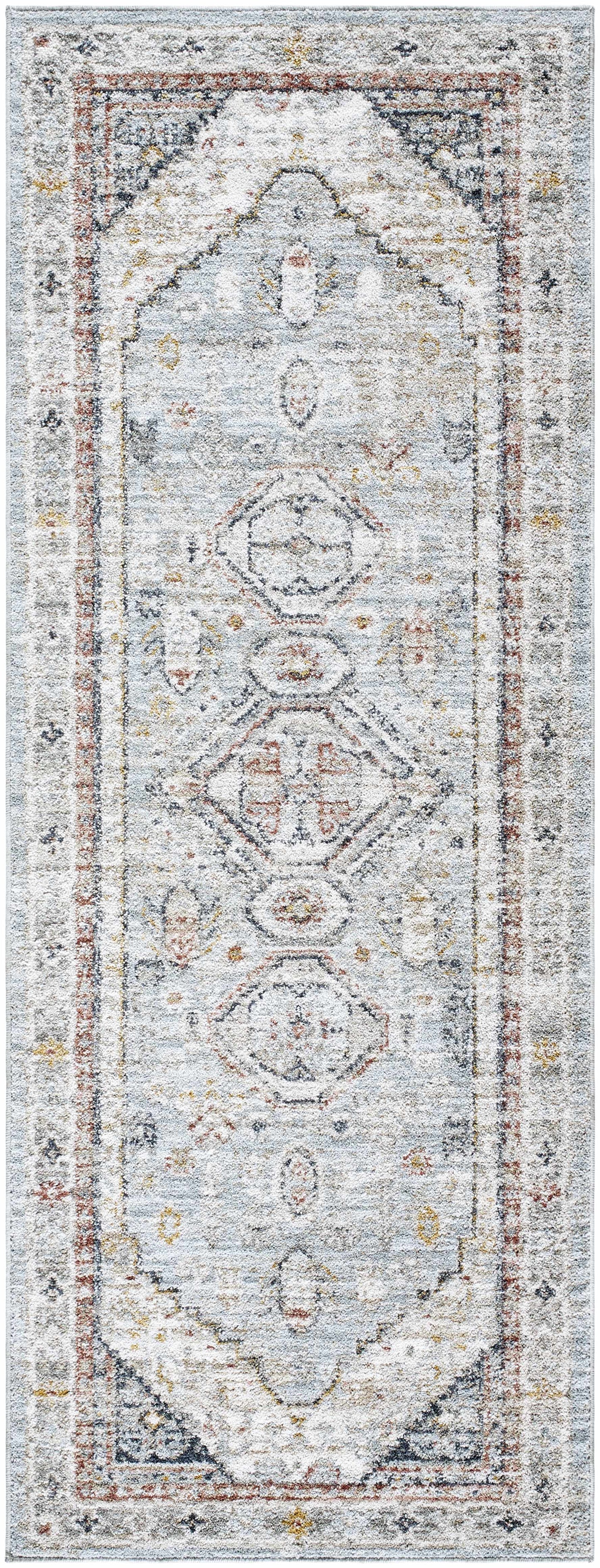 Kouta Gray Blue Area Rug-5