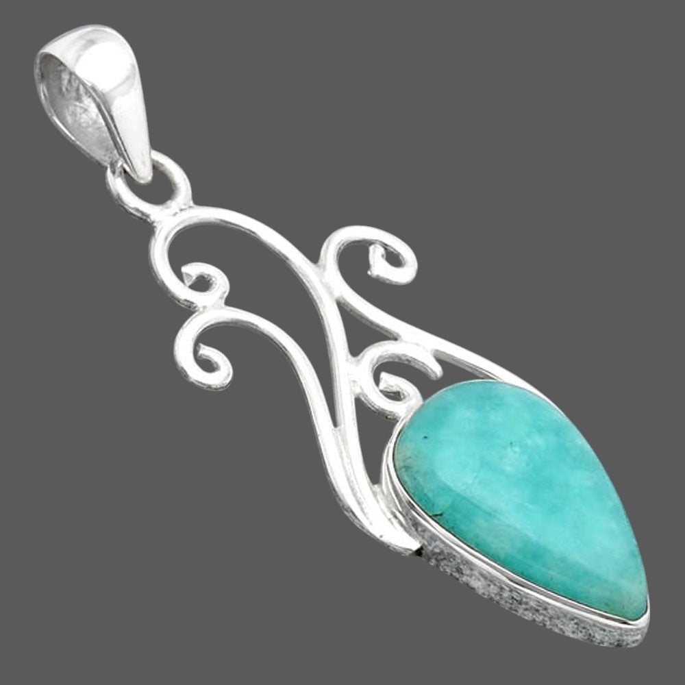 Natural Paraiba Amazonite Pendant P-1358 SDP154507-2