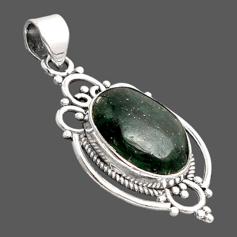 Natural Green Aventurine Pendant P-1569 SDP155809-2