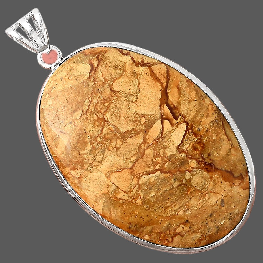 Natural Picture Jasper Pendant P-1001 SDP155979-2