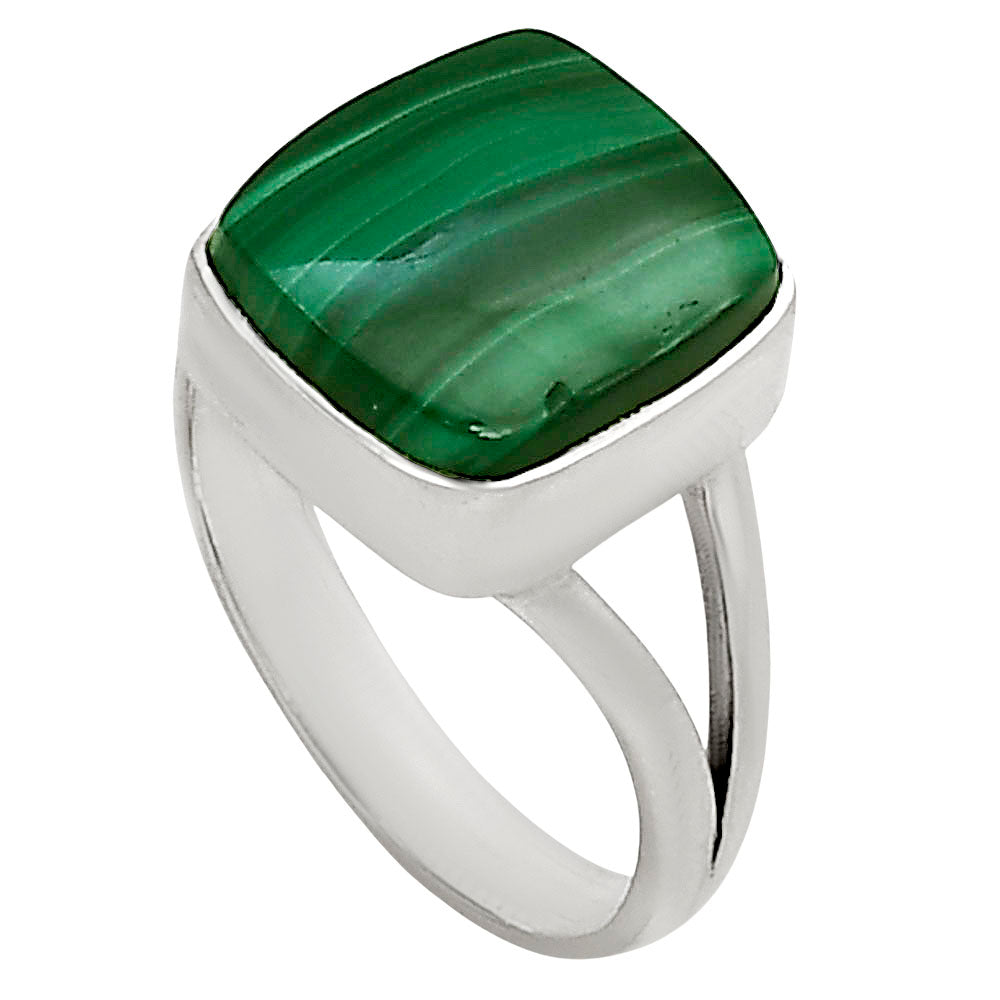 Malachite Eye Ring size-6 R-1002 SDR250798-2